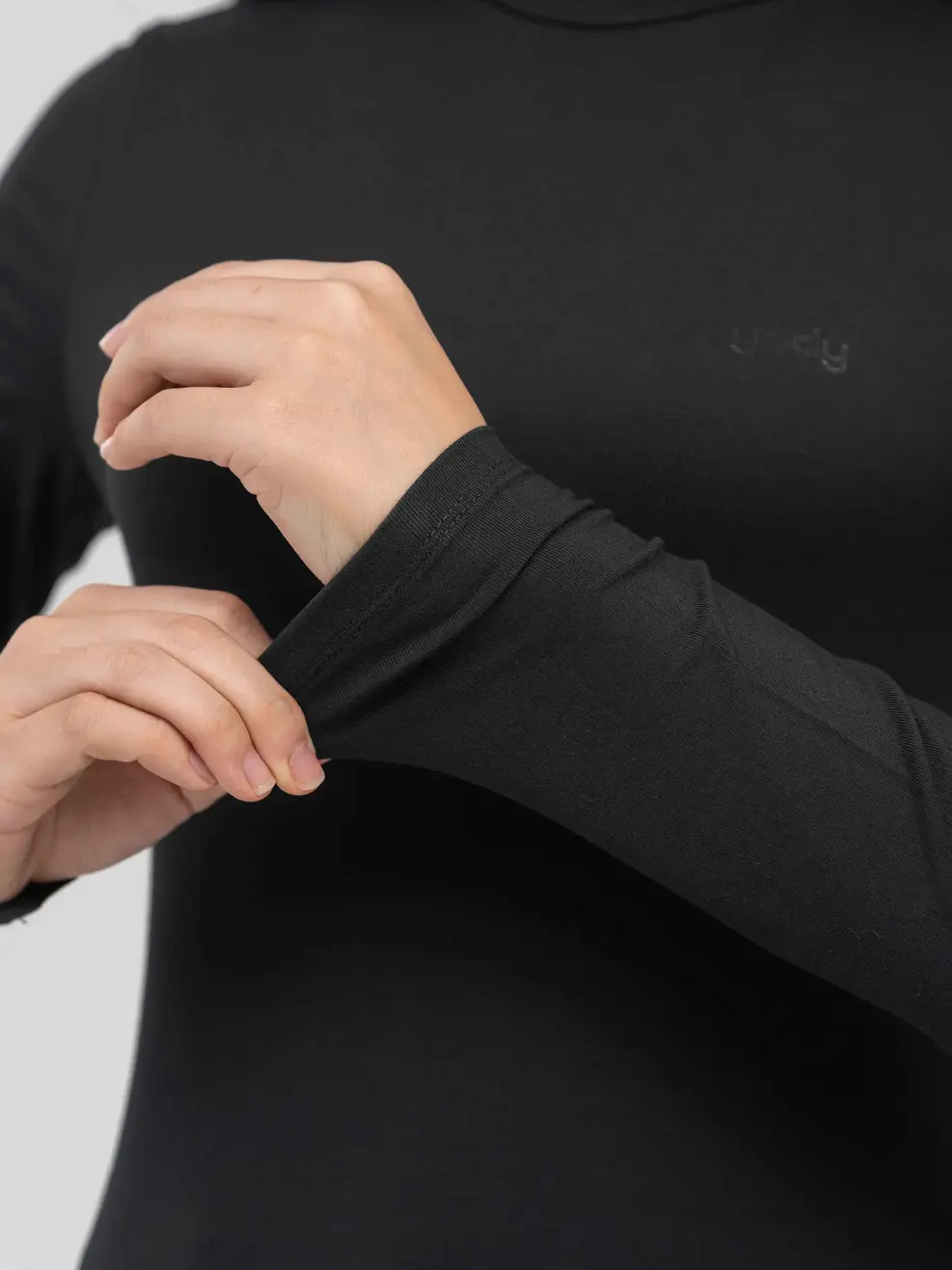 Áo Thu Đông Nữ Cổ 3cm - Đen - S