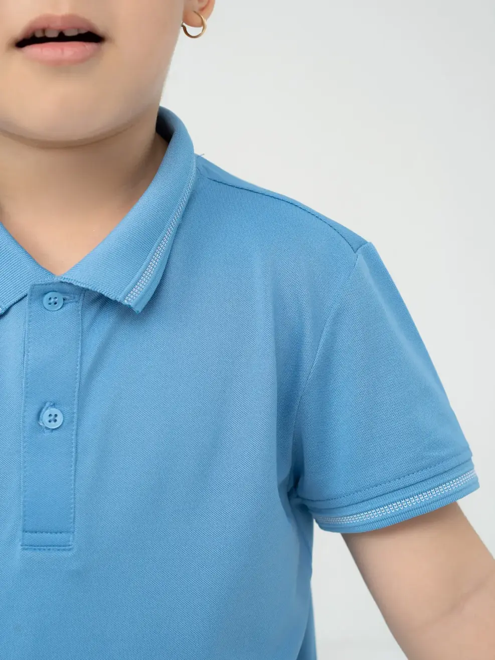 Áo Polo Trẻ Em Cool Max(KID3096) - Xanh Biển - 6