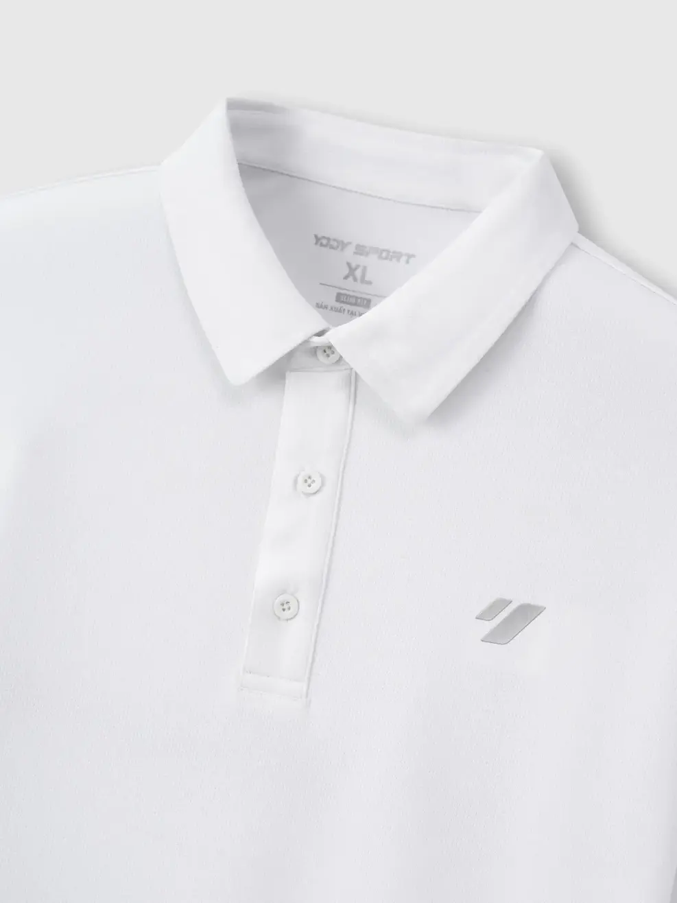 Áo Polo Thể Thao Nam Essential - Trắng 001 - XL