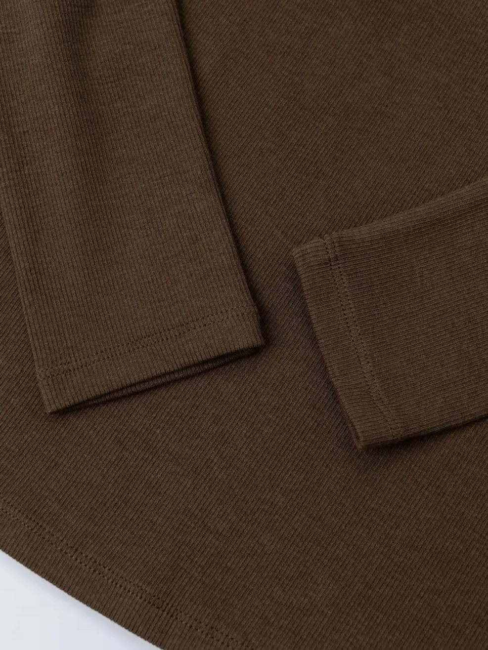 Áo Thu Đông Nữ Trễ Vai - Nâu - S