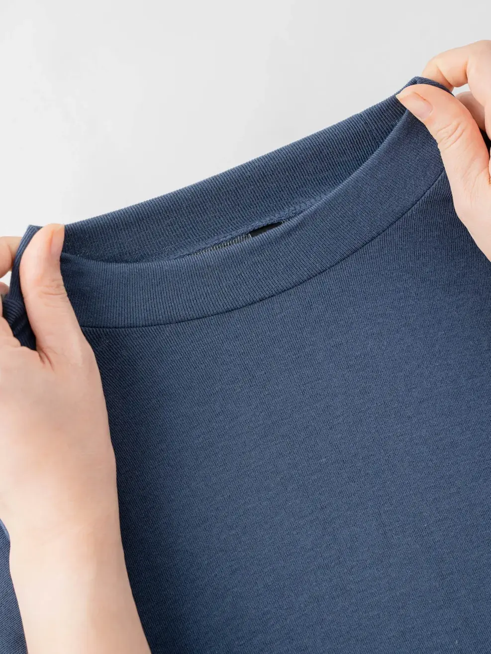 Áo Thu Đông Nữ Giữ Nhiệt Cổ  3cm - Navy - M