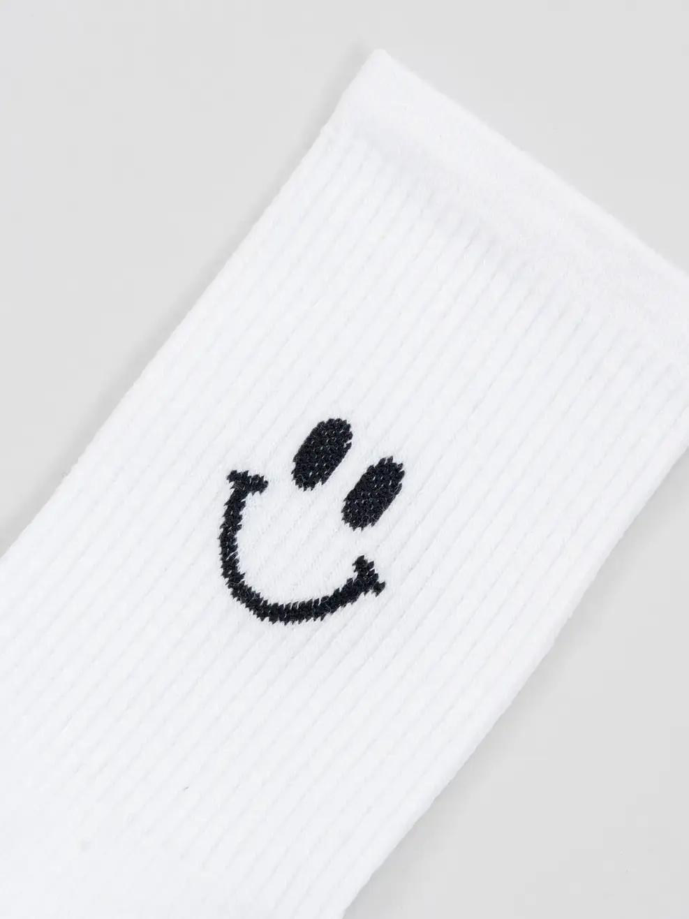 Tất Nữ Cổ Cao Mặt Cười Combo 2 - Trắng - Xxx