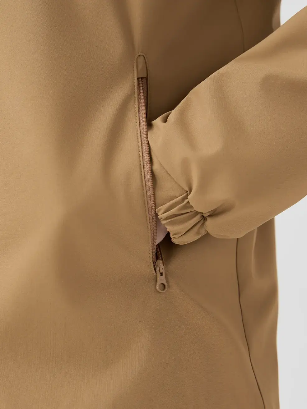 Áo Khoác Gió Nam Basic - Nâu 218 - M