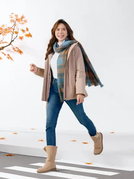 Áo Phao Vip Nữ Chần Ẩn Siêu Ấm - Nâu 111 - S-thumbnail