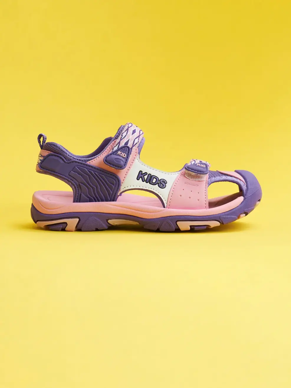 Dép trẻ em sandal bảo vệ ngón chân - Hồng - 33