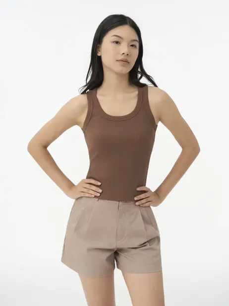 Áo Ba Lỗ Nữ Ôm Dáng Tự Tin Phối Đồ