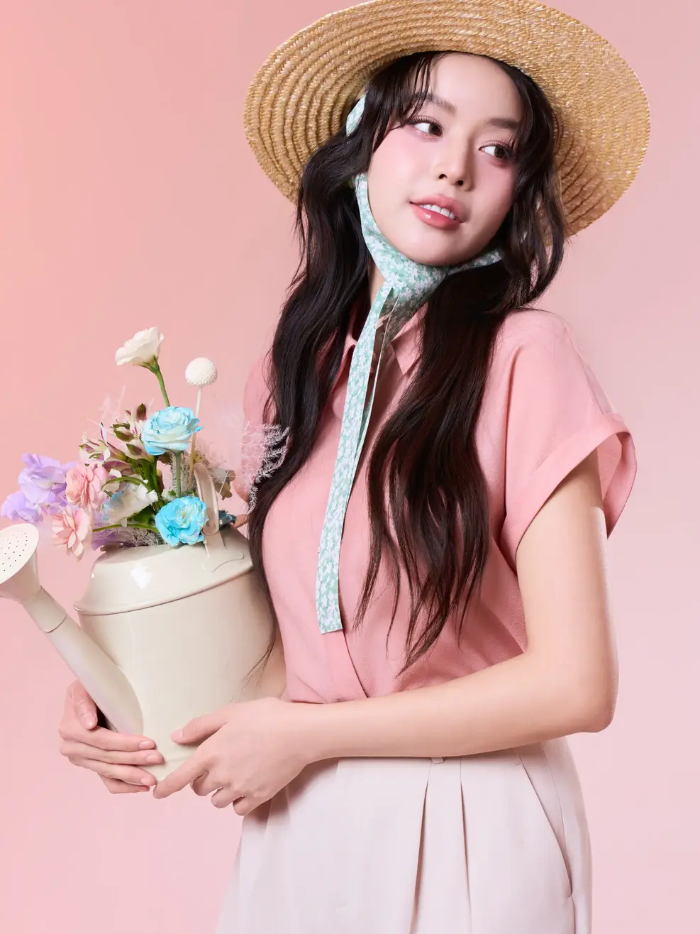 Áo Sơ-mi Ngắn Tay Relax Fit Collection - Hồng 098 - S