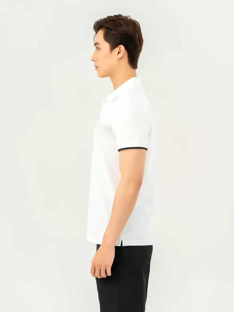 Polo Nam Yody Sport - Trắng - M