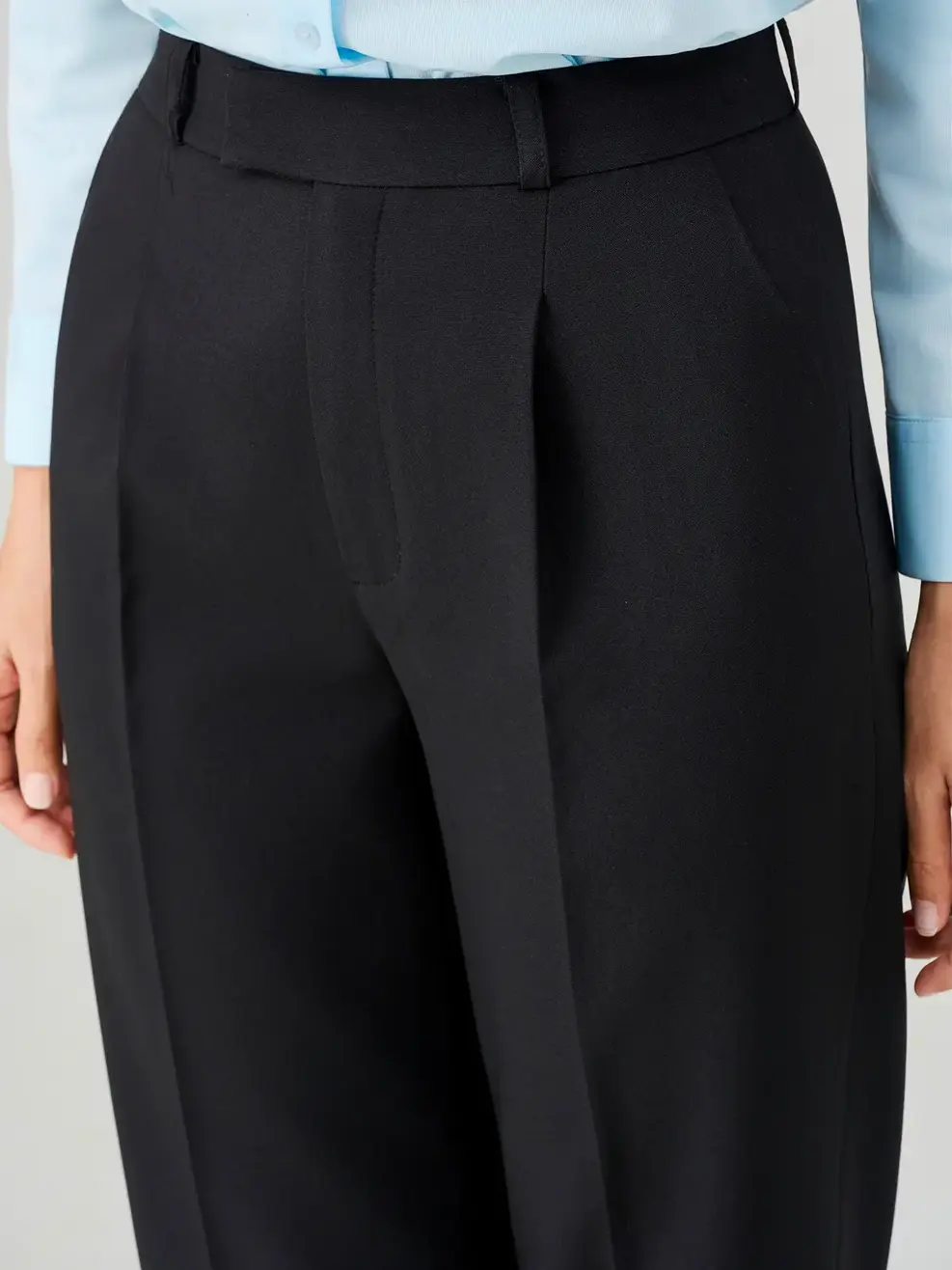 Quần Baggy Essential - Đen 003 - S