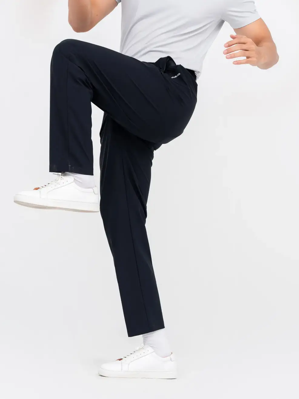 Quần Gió Thể Thao Nam 4 Mùa - Đen - 2XL