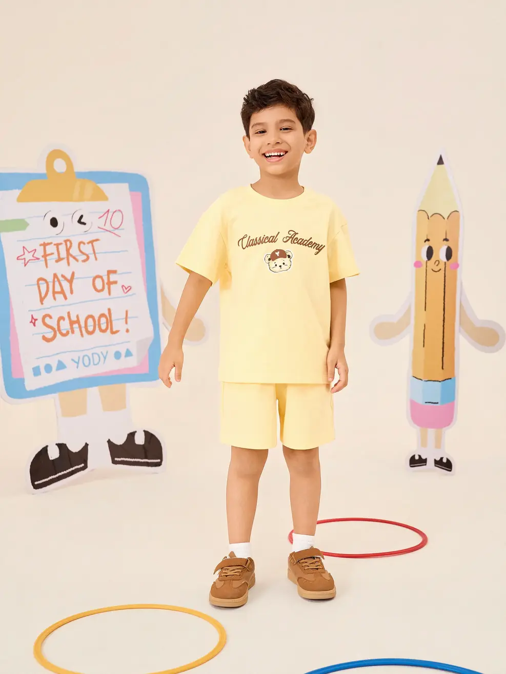 Bộ Đồ classical academy - Vàng 029 - 104