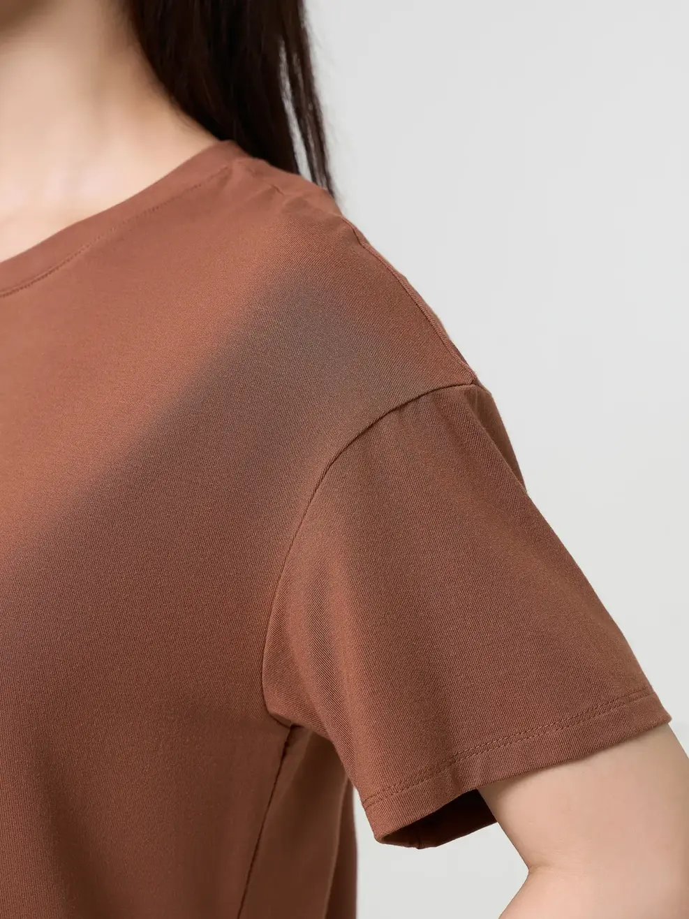 Bộ Đồ Nữ Mặc Nhà Mềm Mại - Nâu 163 - S