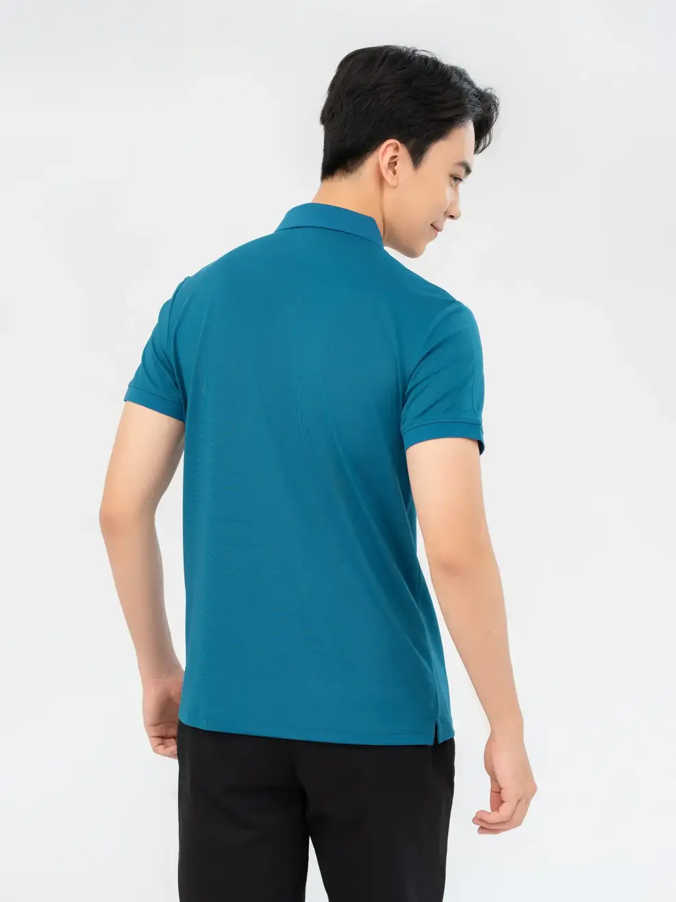 Polo Nam Yody Sport - Xanh cổ vịt - M