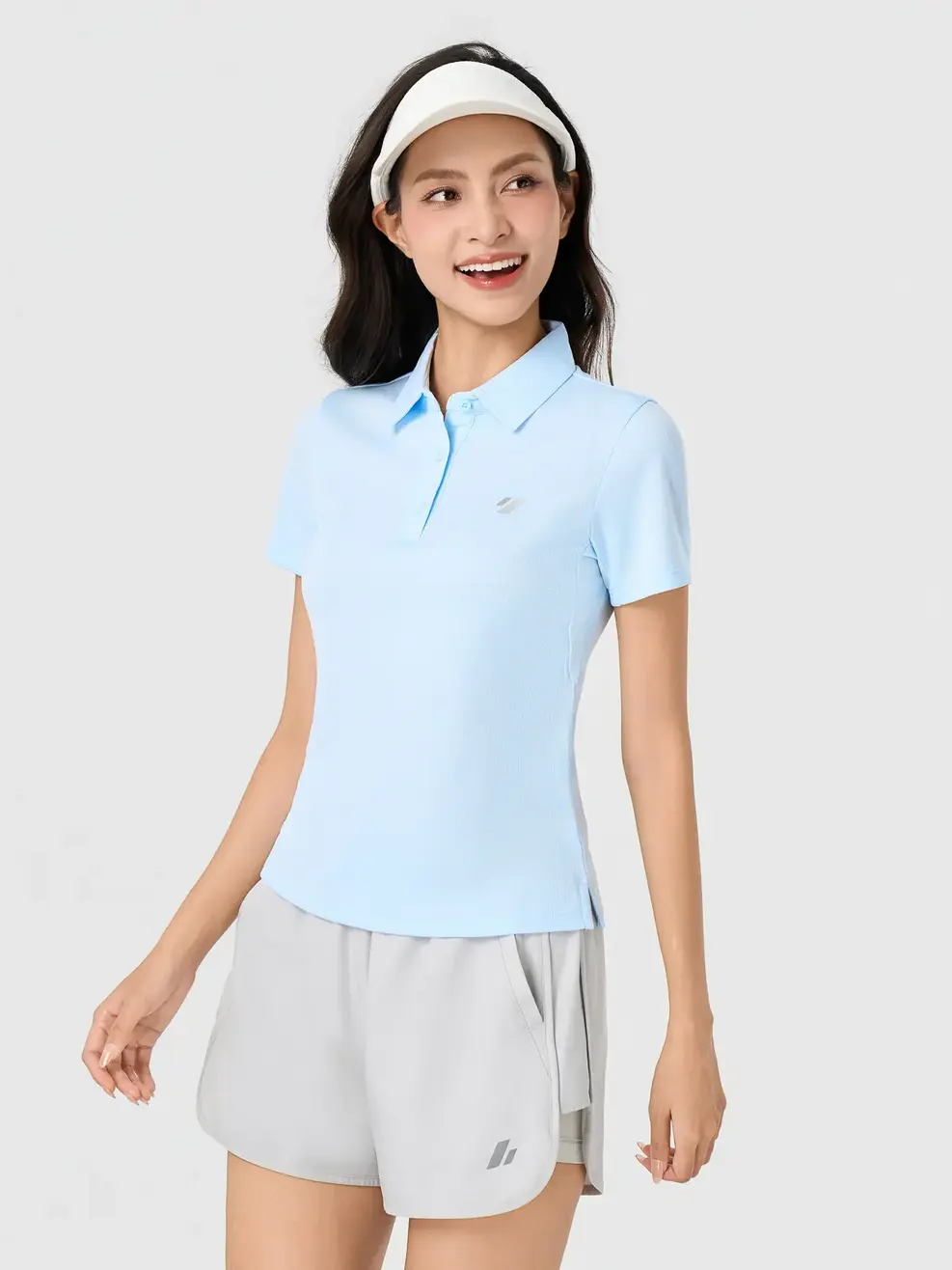 Áo Polo Nữ Thể Thao Essential -  Xanh Da Trời 235 - S