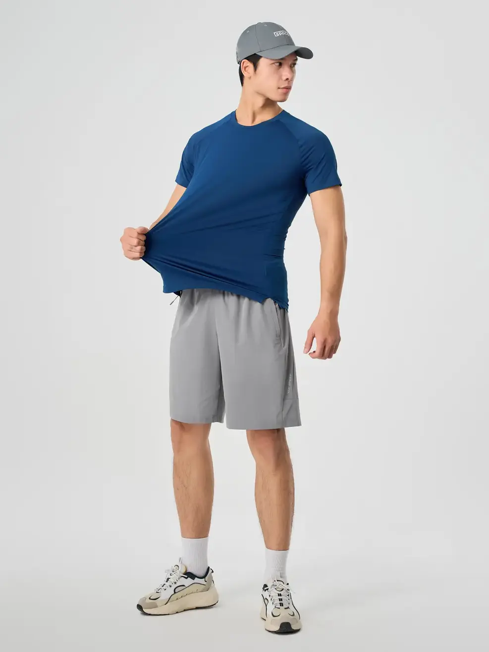 Áo Phông Tay Raglan Dải Chỉ - Navy 013 - M