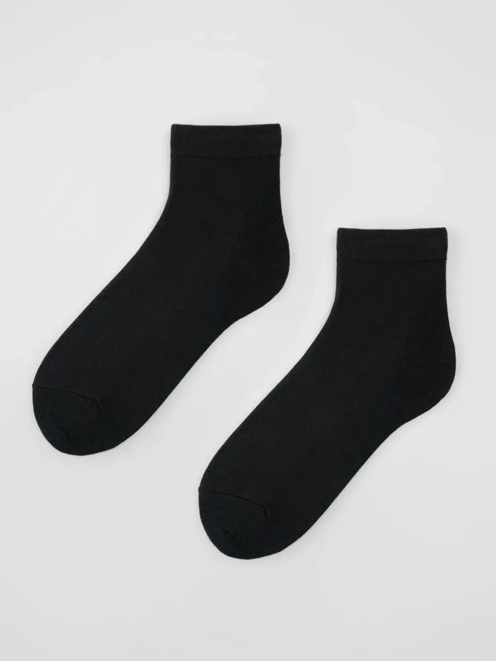 Tất Nam Cơ Bản Dệt Trơn Combo5 - ĐEN 002 - F