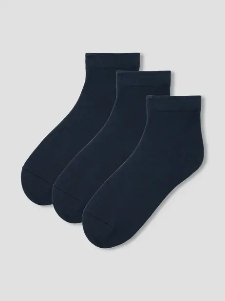 Tất Nam Cơ Bản Dệt Trơn Combo3