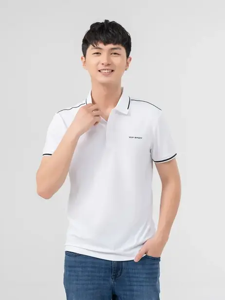 Polo Thể Thao Nam Phối Lé Nổi Bật