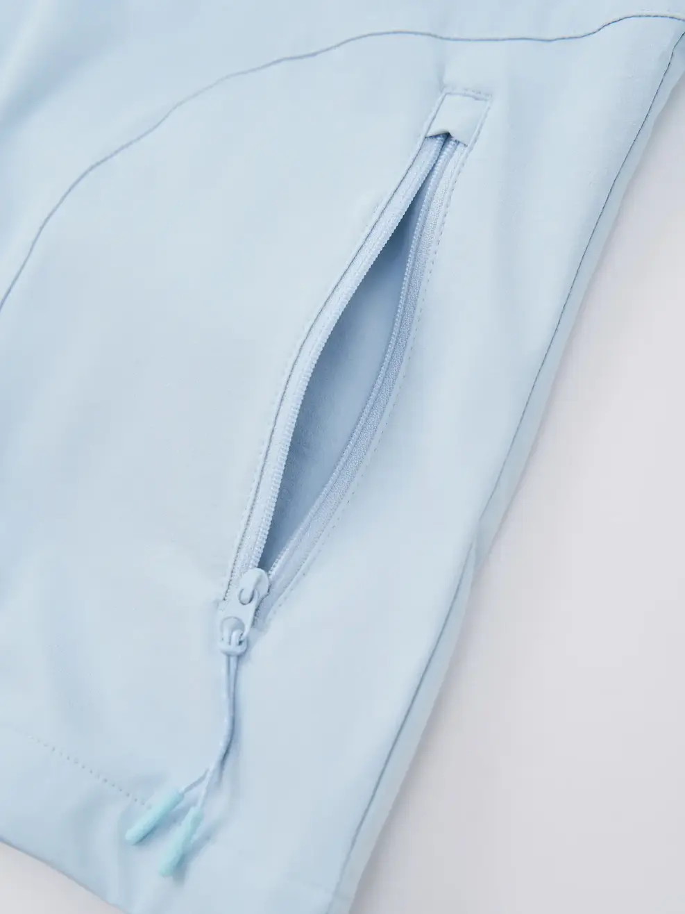 Áo Khoác Gió Co Giãn 4 Chiều - Xanh Da Trời 084 - S