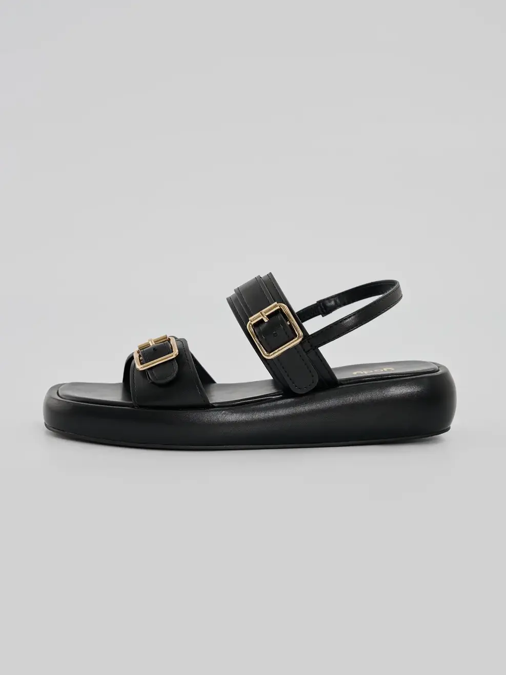 Giày Dép Sandal Nữ Quai Ngang - ĐEN 002 - 35