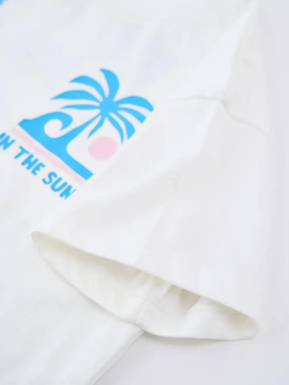 Áo Phông In The Sun - Trắng 001 - 122
