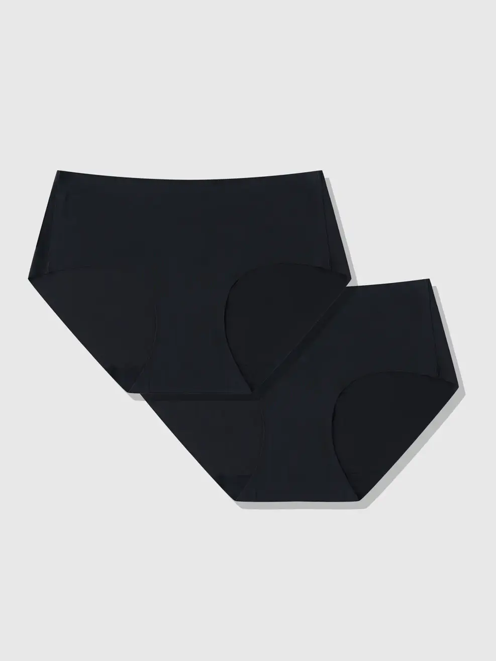 Quần Lót Nữ Seamless Mềm Mướt Combo 2 - ĐEN 002 - M