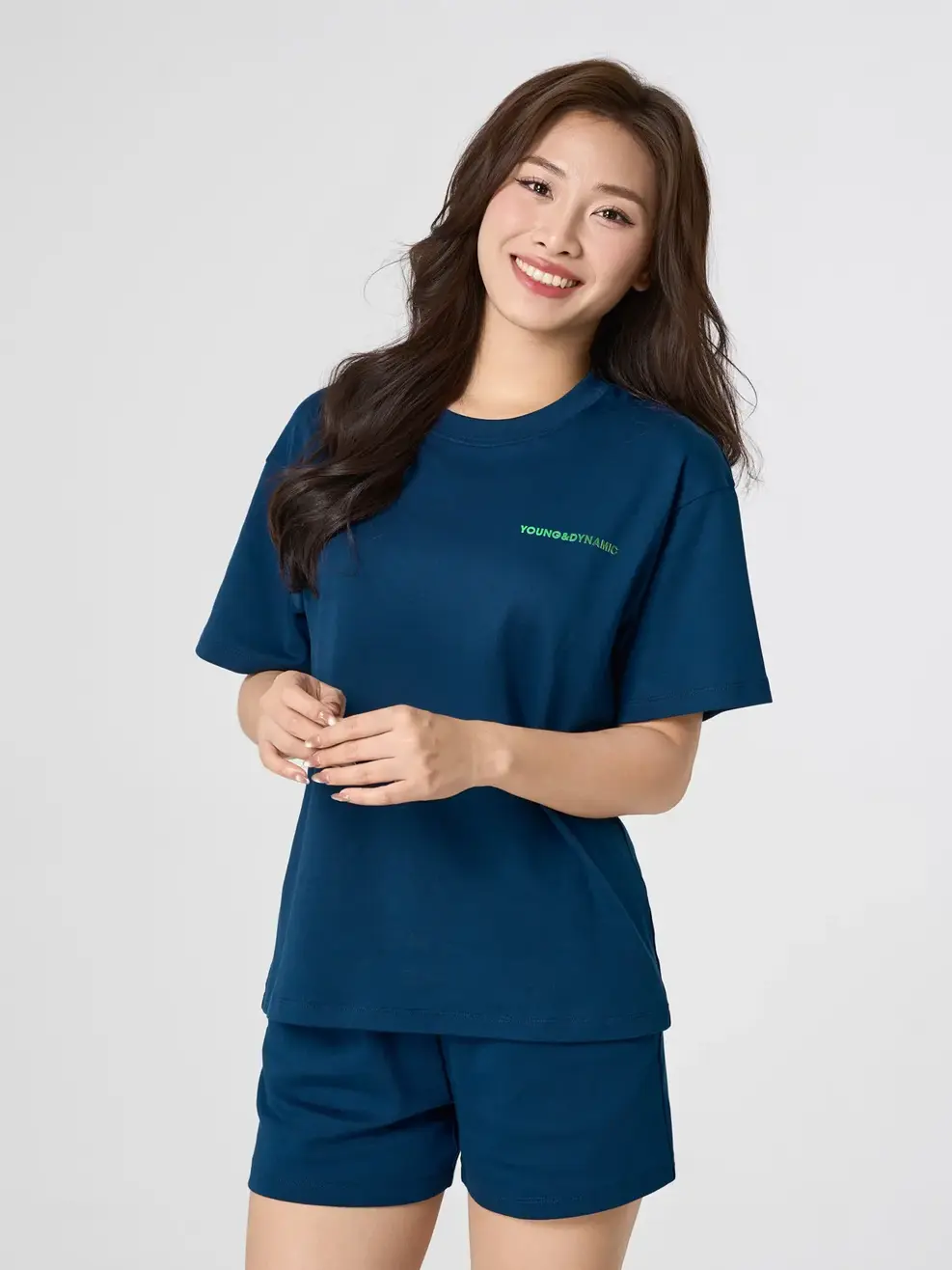 Bộ Đồ Bộ Đồ Nữ In Chữ - Tím Than 006 - L