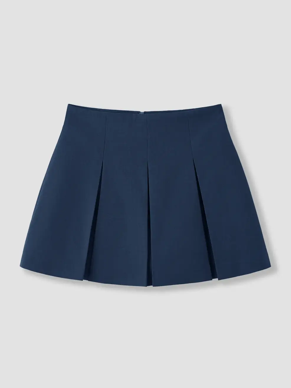 Chân Váy Mini Xếp Ly - Tím than 036 - M
