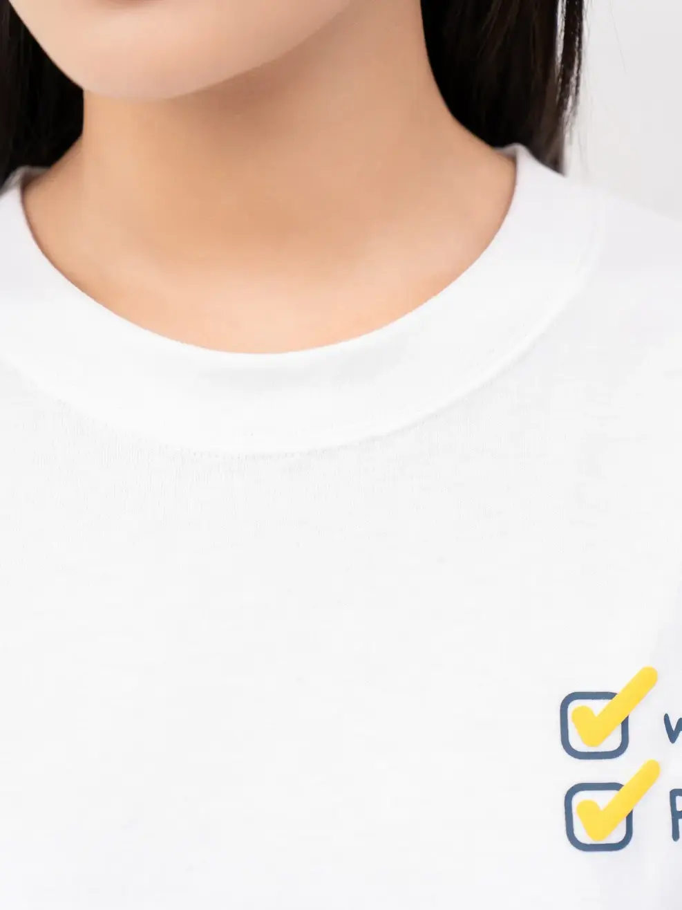 T-shirt Yoguu In Breakfast Cotton Usa - Trắng 1 - 1