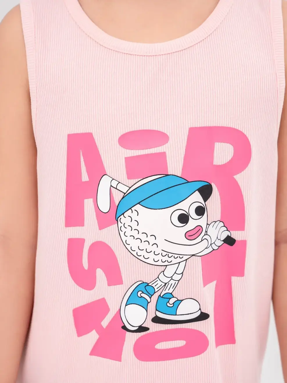 Đồ Bộ Kid Nữ 3 Lỗ In Airshot - Tím Hồng - 2