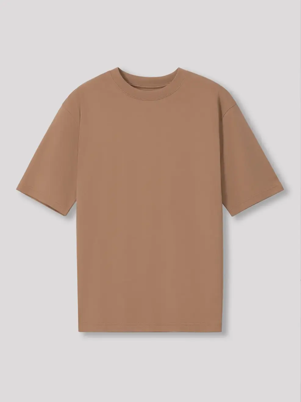 Áo Phông Tay Lỡ - Brown 007 - M