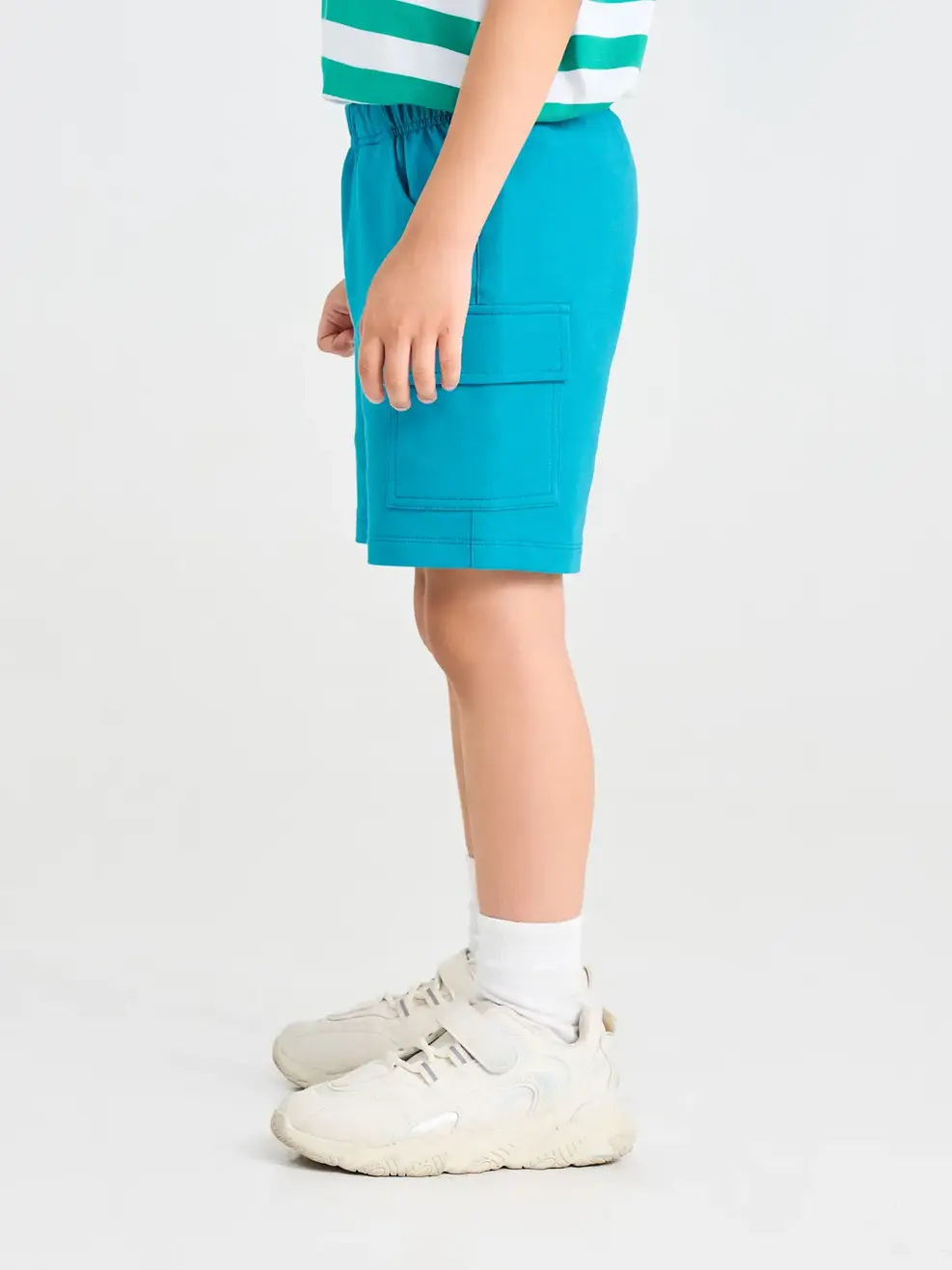 Quần Trẻ Em Da Cá Túi Hộp - Xanh ngọc - 2-3