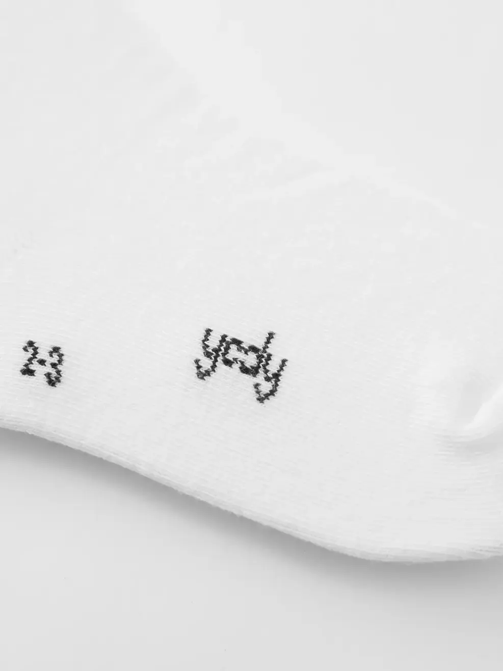 Tất Kid Cổ Cao Kẻ Combo 2 - Trắng 001 - 2-3