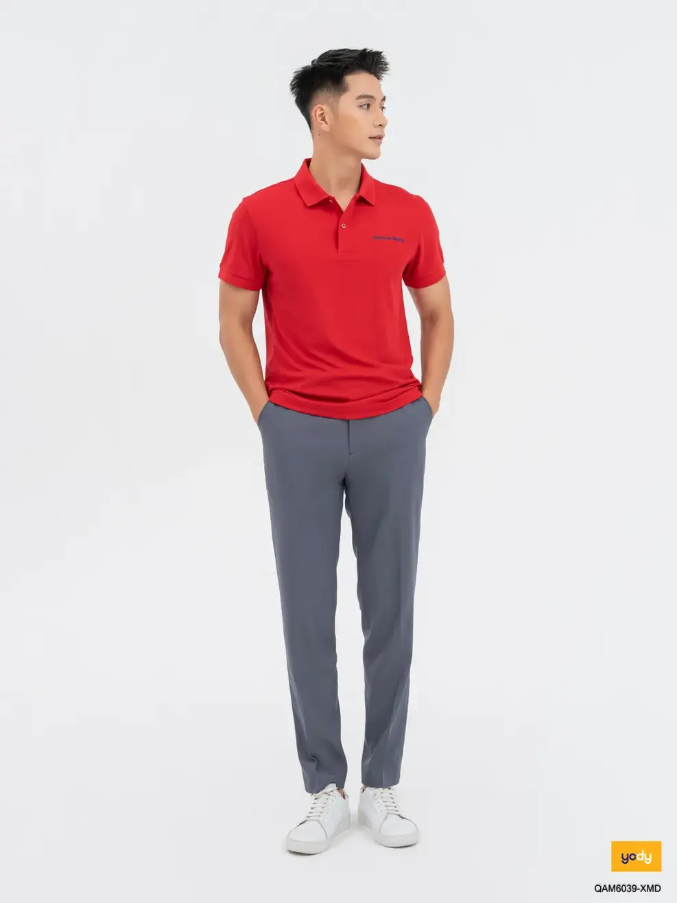 Quần Dài Âu Nam Slim Cạp Di Động (qam6039) - Chì 020 - 29