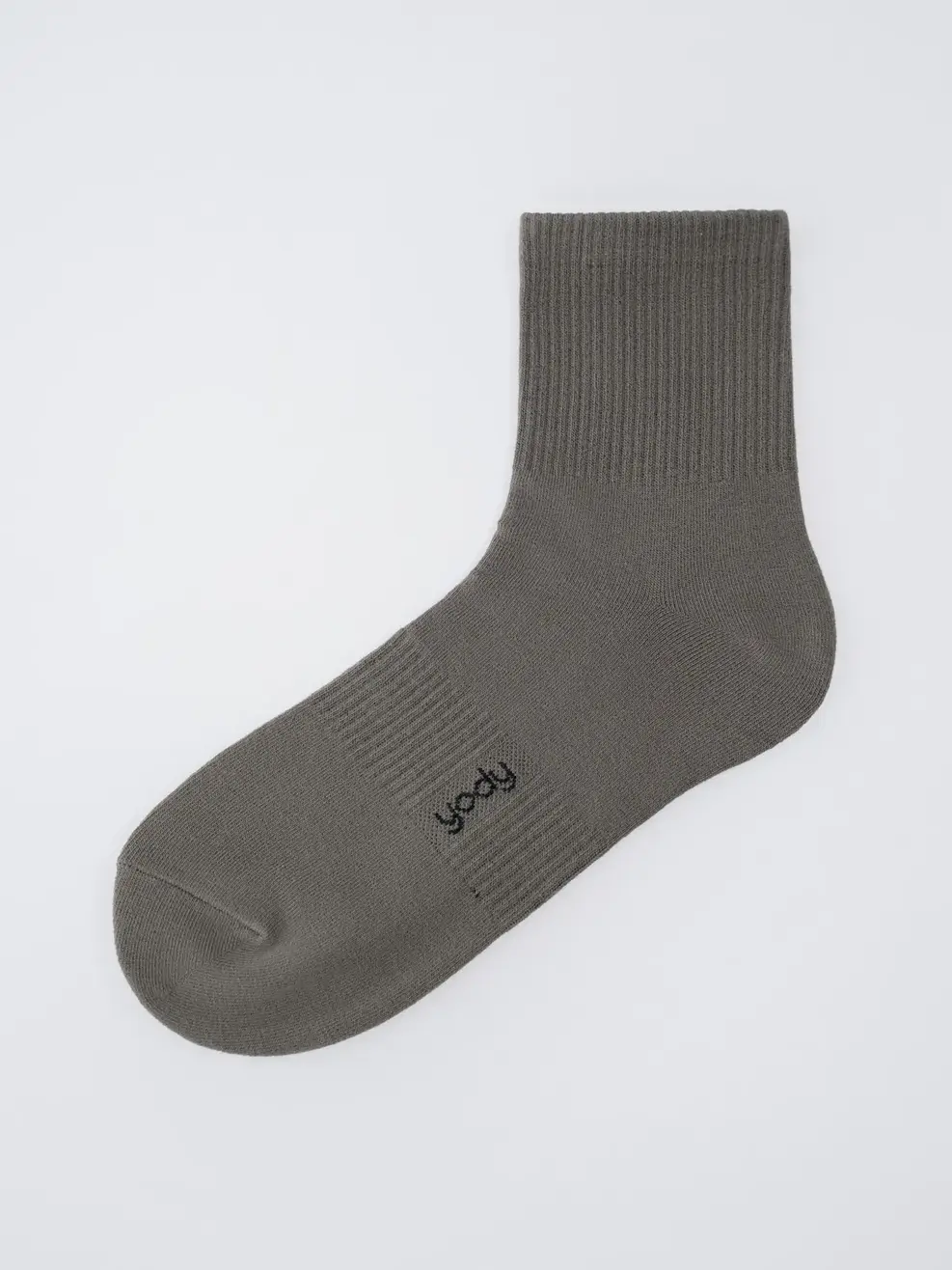 Tất Nam Modal Cổ Lửng Dệt Gân Bàn Combo2 - Nâu 090 - F