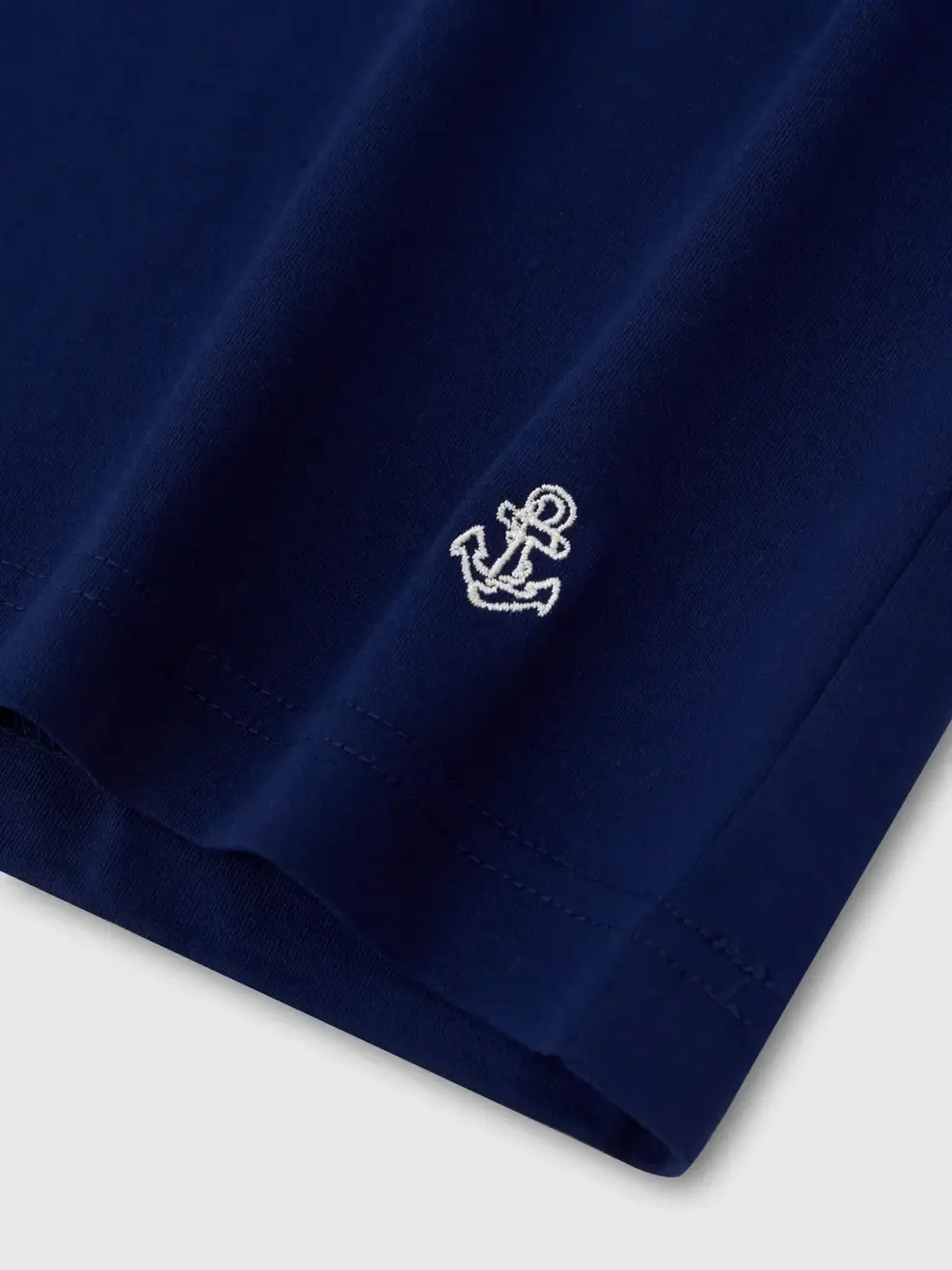 Áo Phông Nữ Relax Thêu Nautical - Tím Than 058 - XS