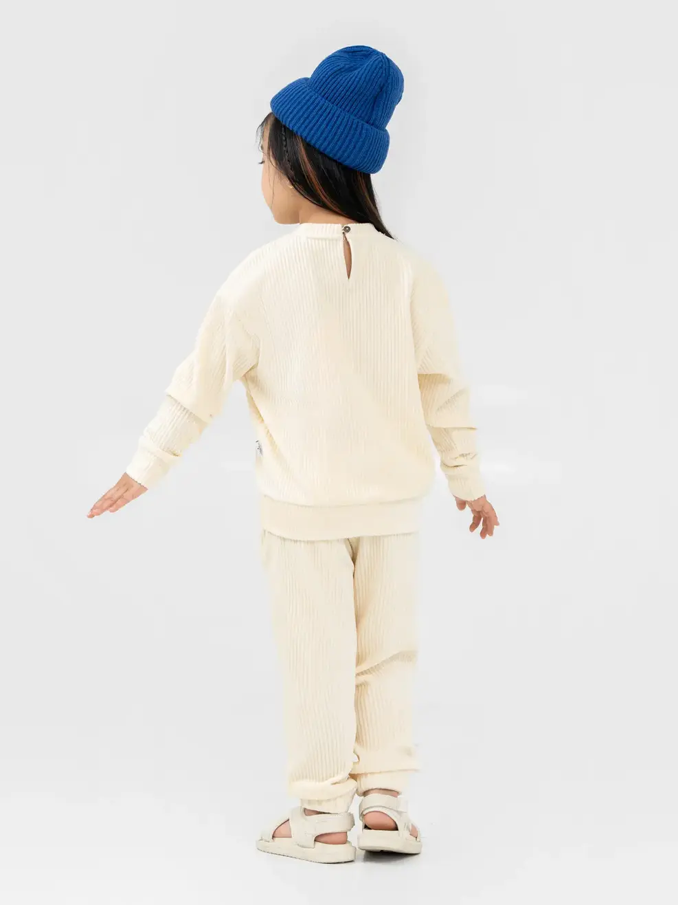 Bộ Đồ Thu Đông Mác Kid - Kem - 6