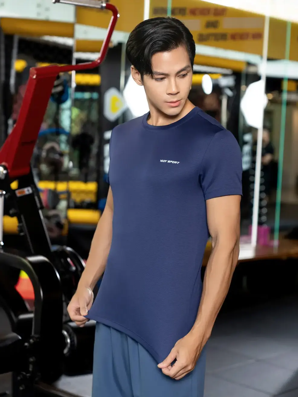 T-shirt thể thao nam - Tím than - XL