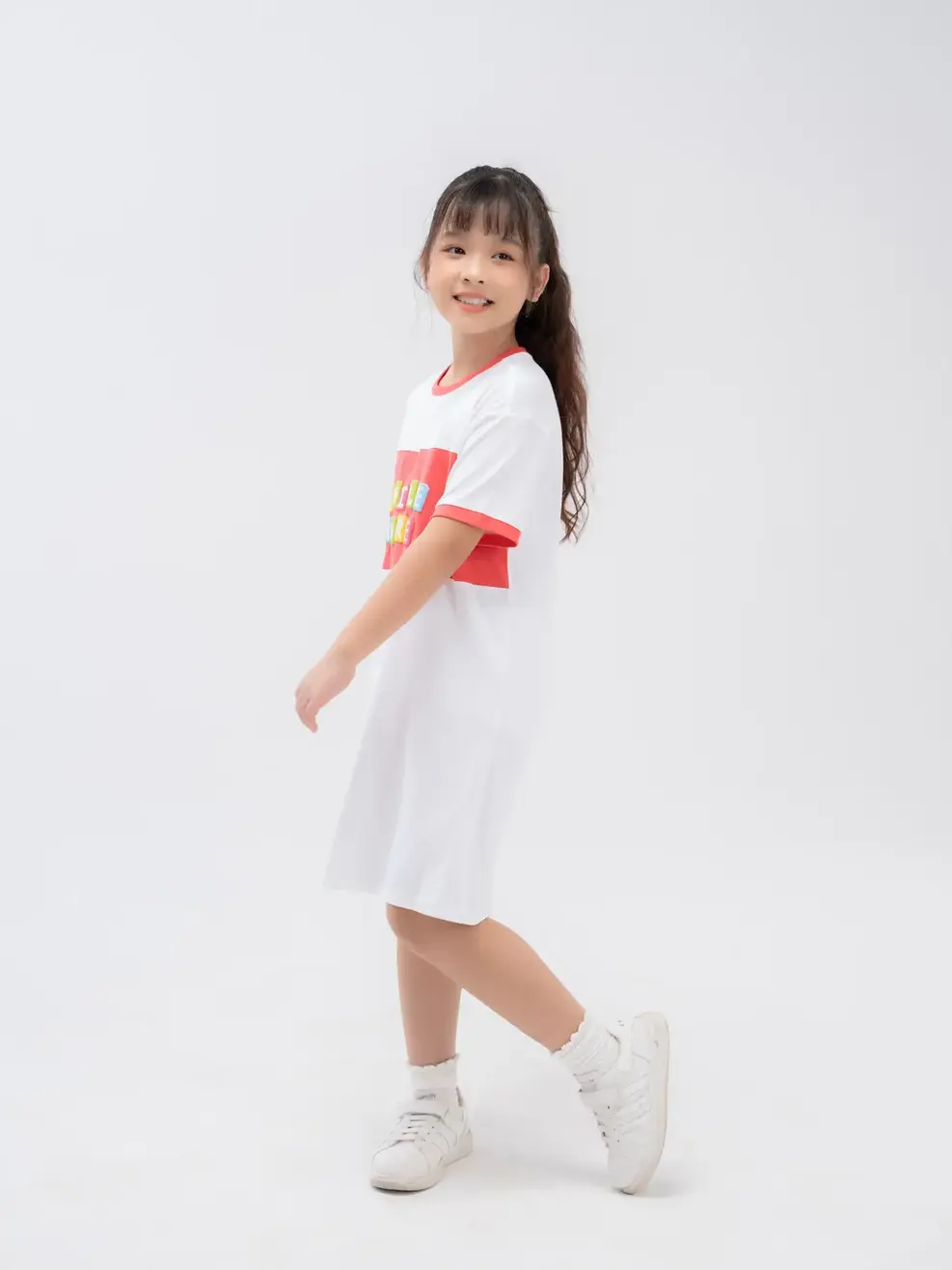 Váy trẻ em Smile More - Hồng - 12