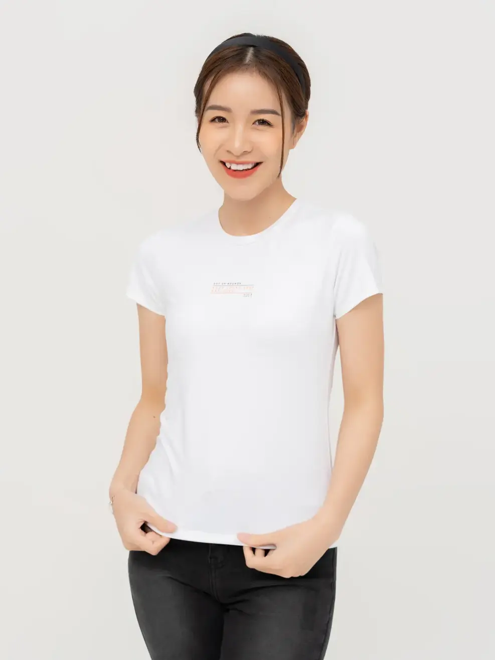 T-shirt Nữ Yody Sport - Trắng - S