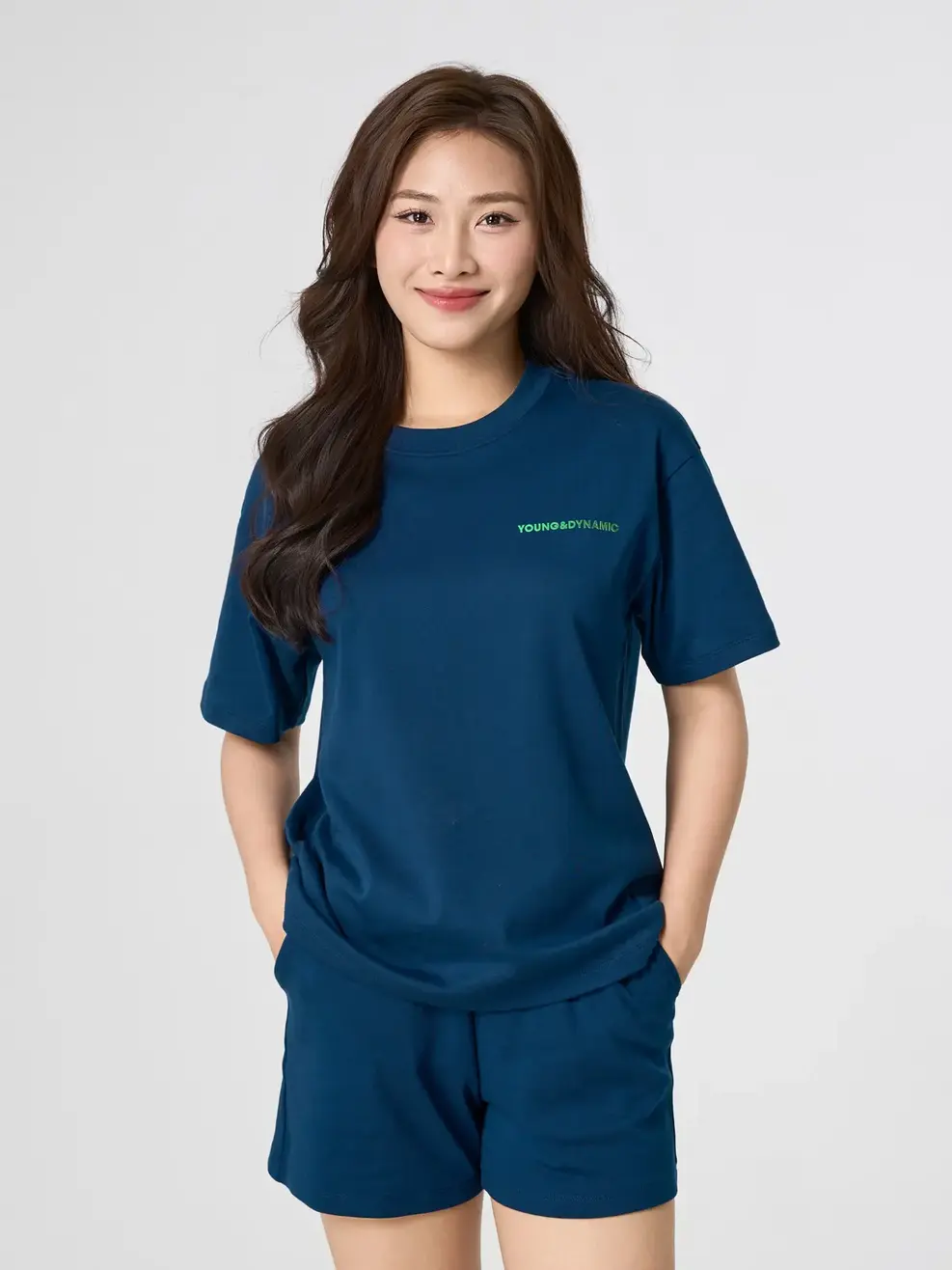 Bộ Đồ Bộ Đồ Nữ In Chữ - Tím Than 006 - L