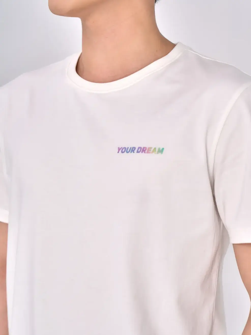 Áo thun nam in YOUR DREAM - Trắng - 2XL