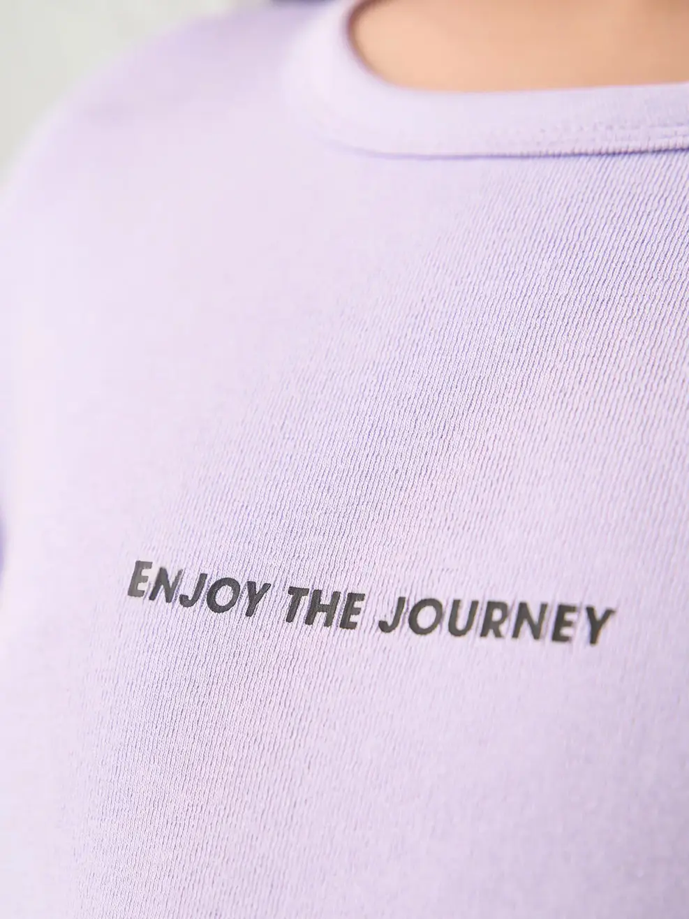 Áo Body Giữ Nhiệt Cổ Tròn In Hình - TÍM 021 - 104