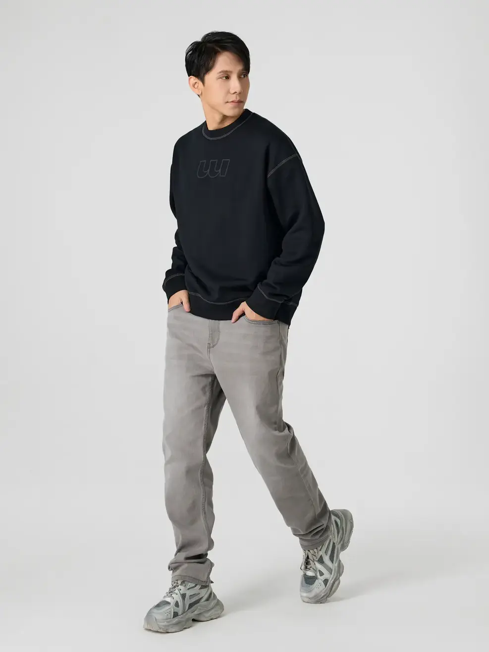 Áo Yoguu Dài Tay A Great Day - Đen - 1