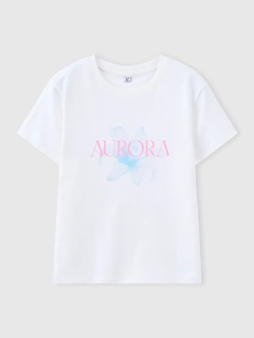 Áo Phông Nữ Phom Slimfit In Aurora - Trắng 001 - L