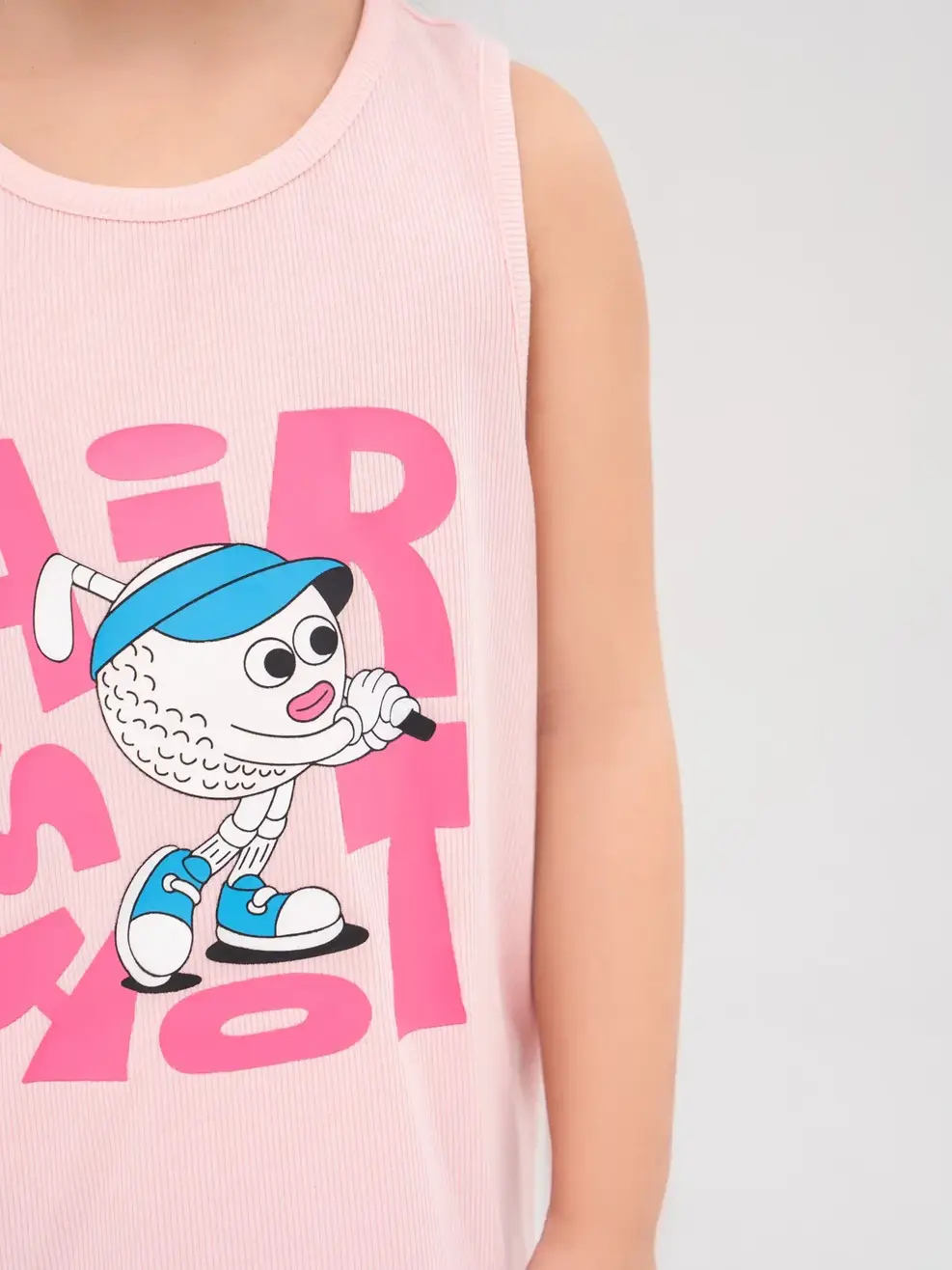 Đồ Bộ Kid Nữ 3 Lỗ In Airshot - Tím Hồng - 2