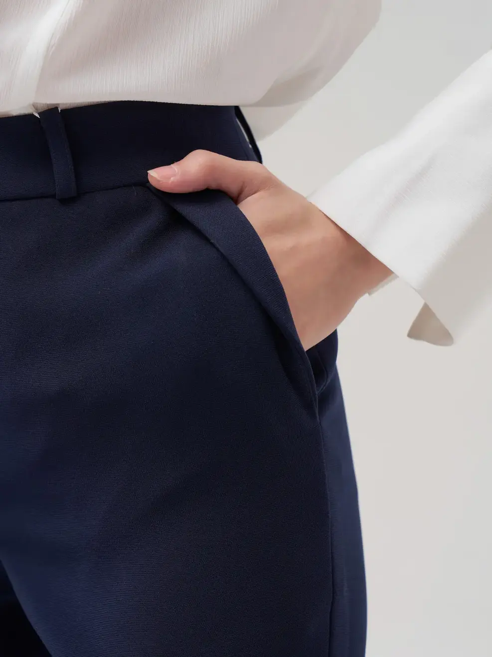 Quần lật túi trước (QAN0927) - Tím than - XS