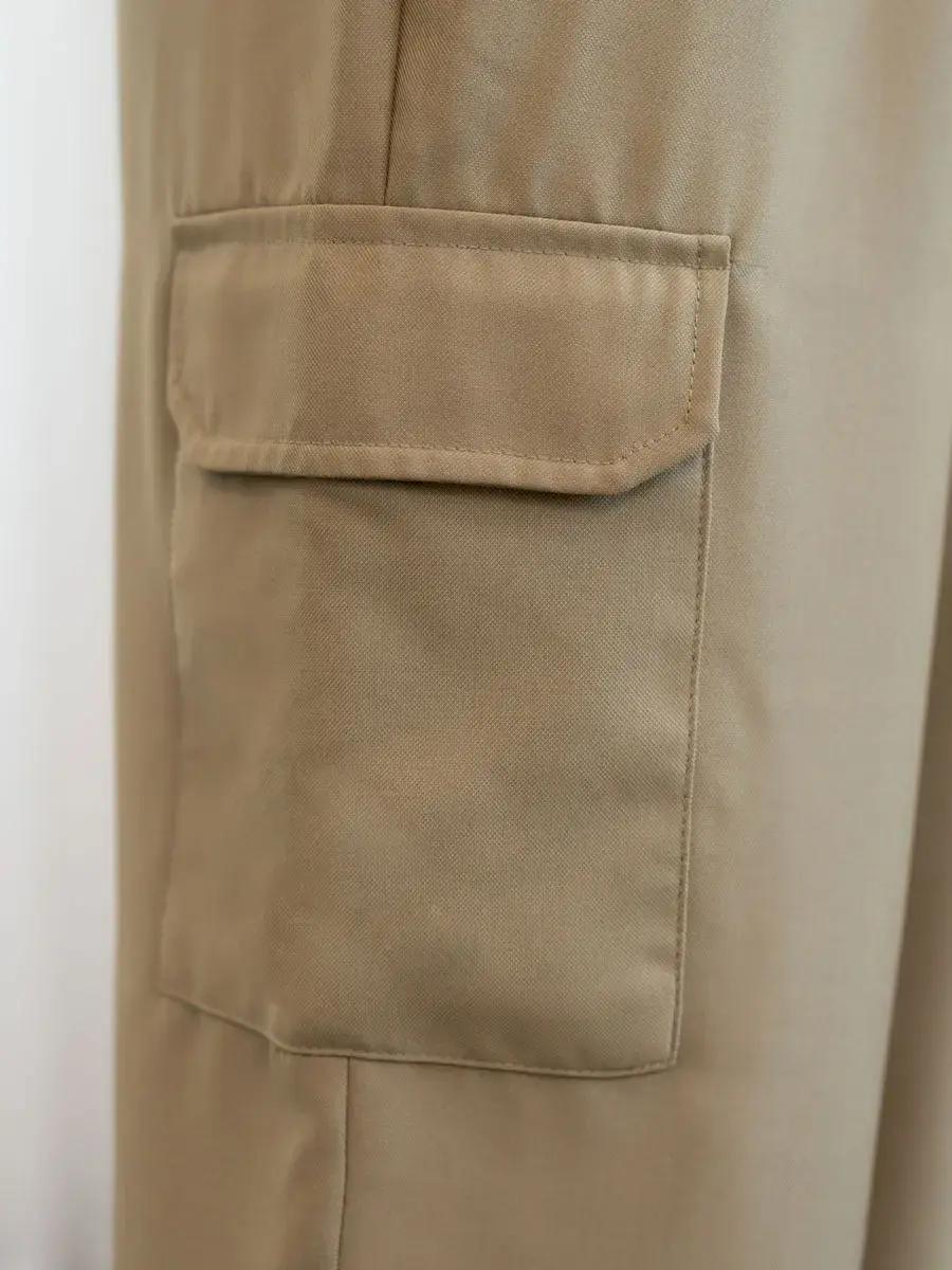 Quần âu nữ jogger - Nâu - L