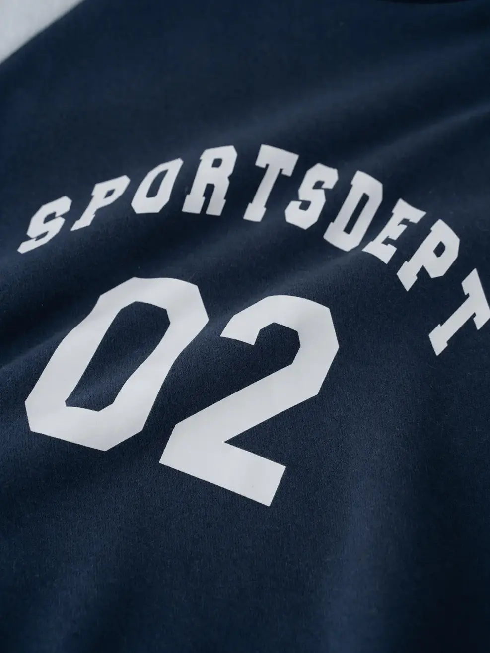 Bộ Đồ Kid Cổ Cao Tay Raglan Phối Màu - Tím than 036 - 140