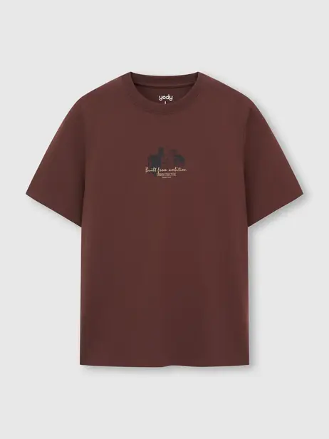 Áo Phông Nam Regular In BUILT FROM AMBITION